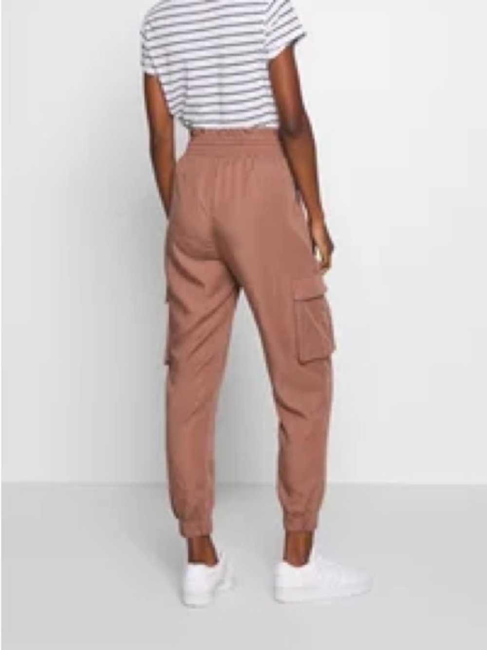 EUC Abercrombie & Fitch Cargo Joggers Dusty Pink Small Lyocell